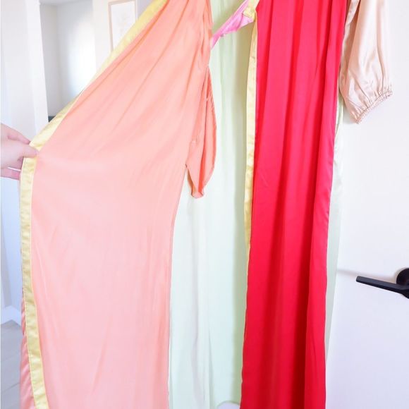 RHODE RESORT JAGGER SILK WRAP DRESS - Picture 9 of 15